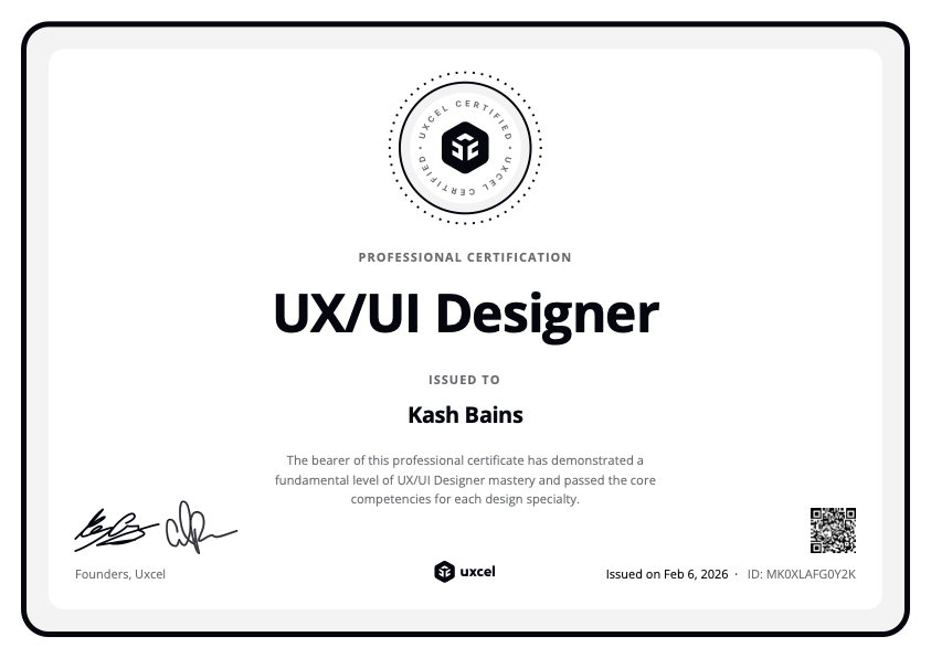 UX/UI Design